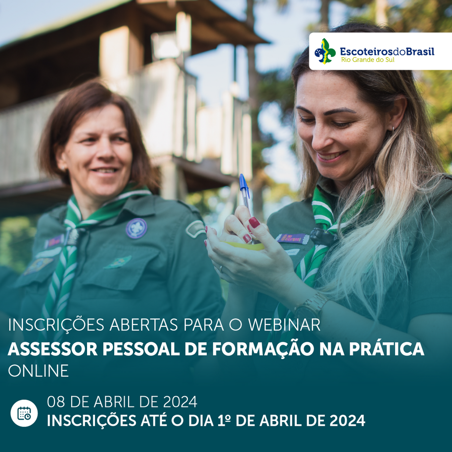 Webinar Assessor Pessoal de Formação na prática